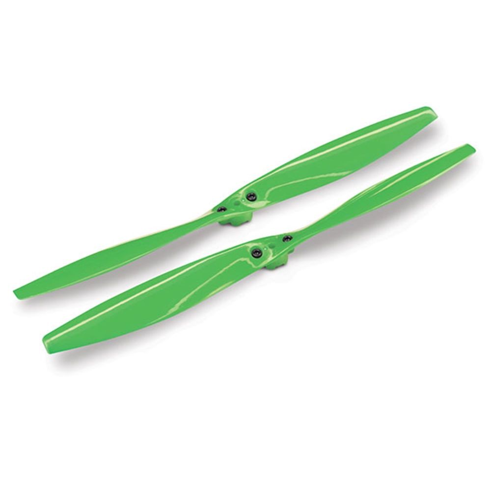 Rotor blade Set, Green (2 pcs) ( with screws)