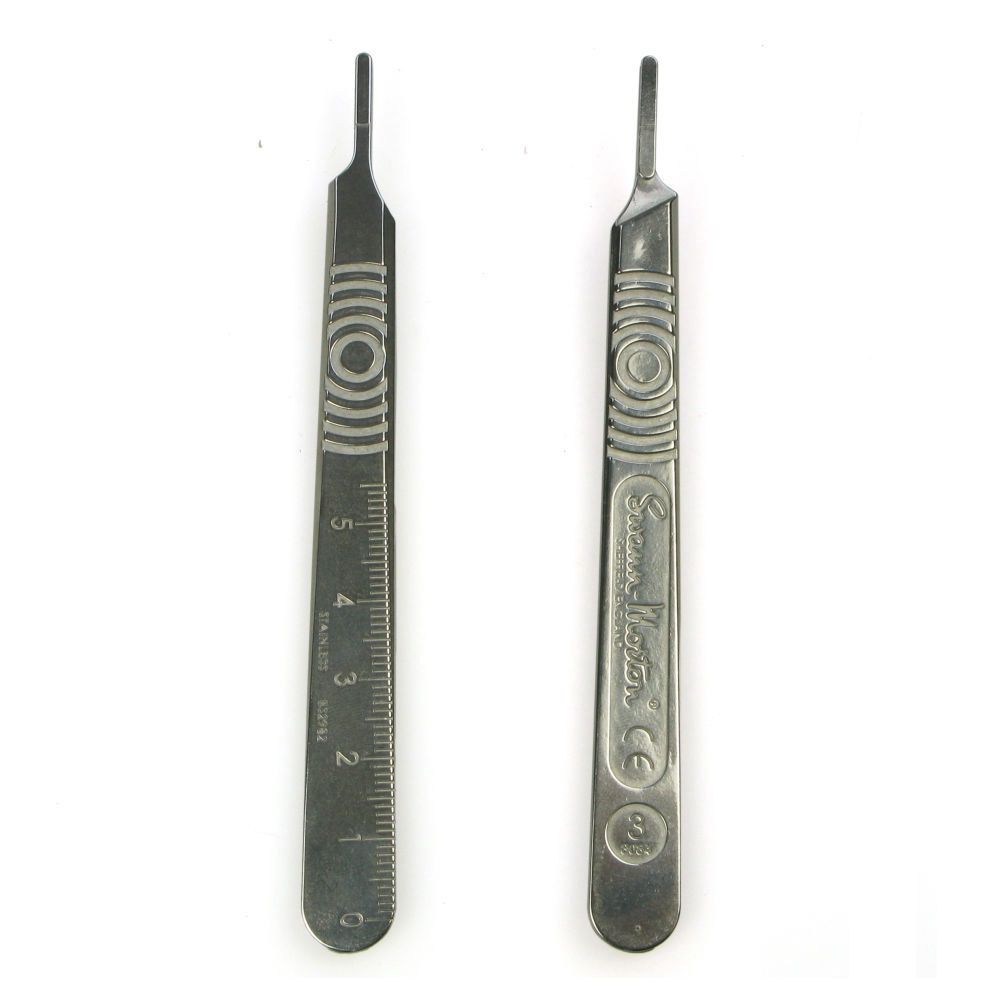 Surgical Knife Handle No 3 Metal