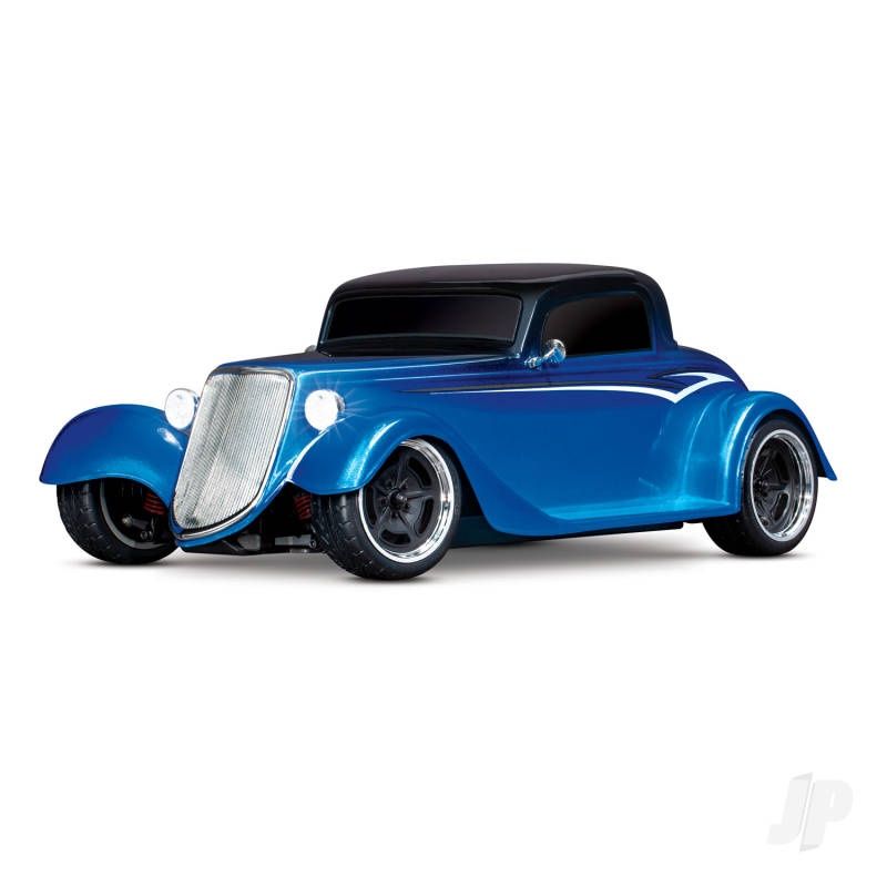 Factory Five '33 Hot Rod Coupe 1:10 AWD Supercar, Blue Fade (+ TQ, XL-5, Titan 550)