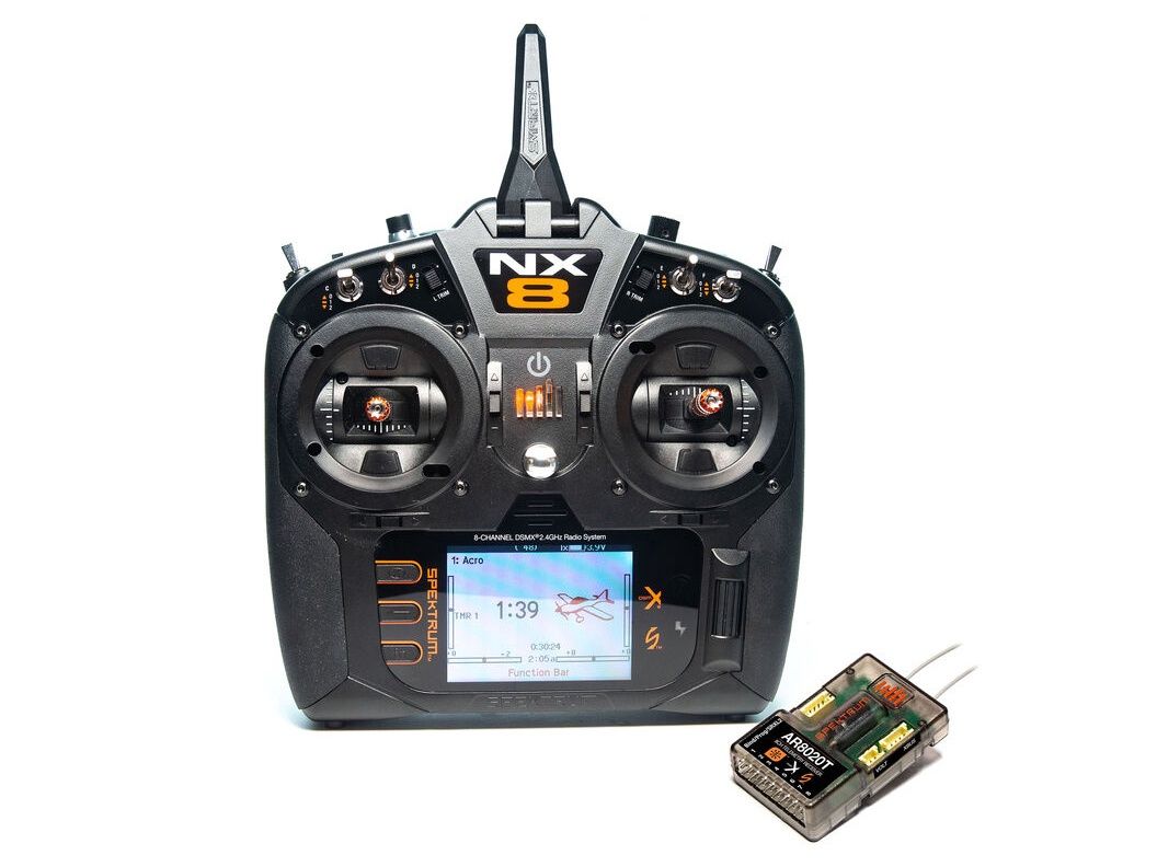 NX8 8 Channel System w/ AR8020T Telemetry Receiver