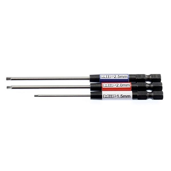 MIP SPEED TIP HEX DRIVER WRENCH SET, METRIC (3) 1.5MM, 2.0M &amp; 2.5MM