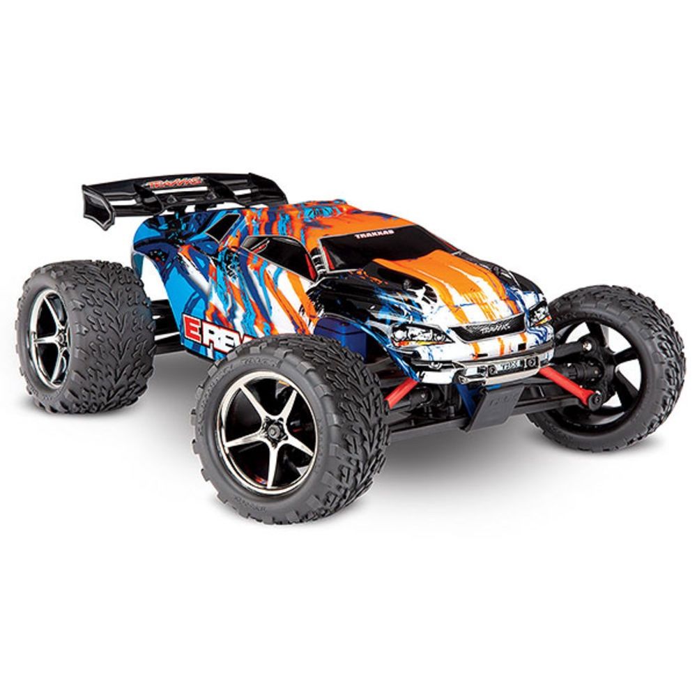 Orange E-Revo 1:16 4X4 Monster Truck (+ TQ, XL-2.5, Titan 550, 6-Cell NiMH, DC Charger)
