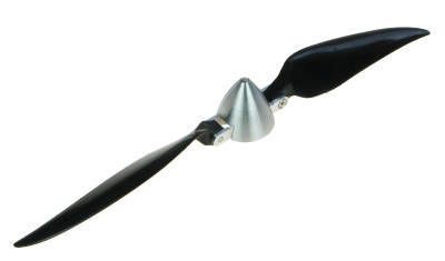 Folding Propeller 10 x 8 With 30mm CNC Aluminium Spinner
