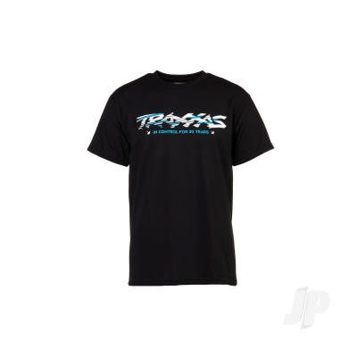 Black Tee Sliced Logo 2XL