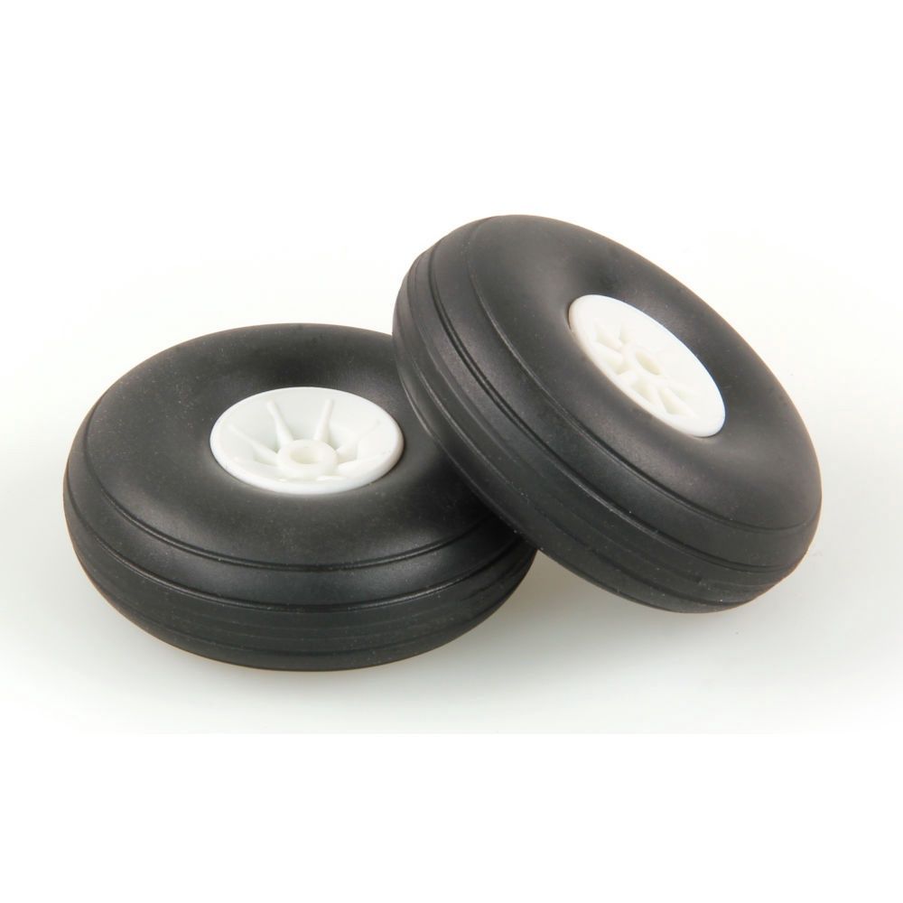 2.0in - (50mm) White Wheels (2pcs)
