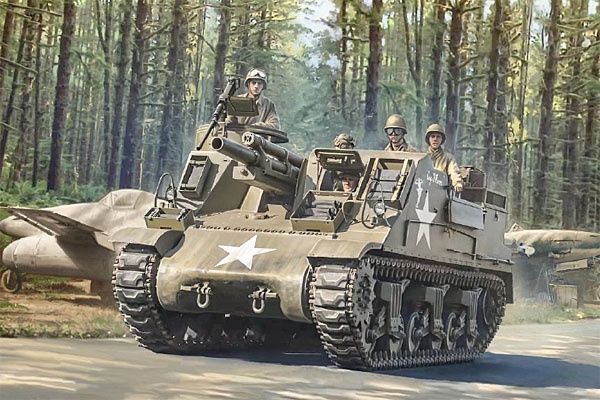 Military Italeri 1/35 M7 Priest Self Propelled Howitzer