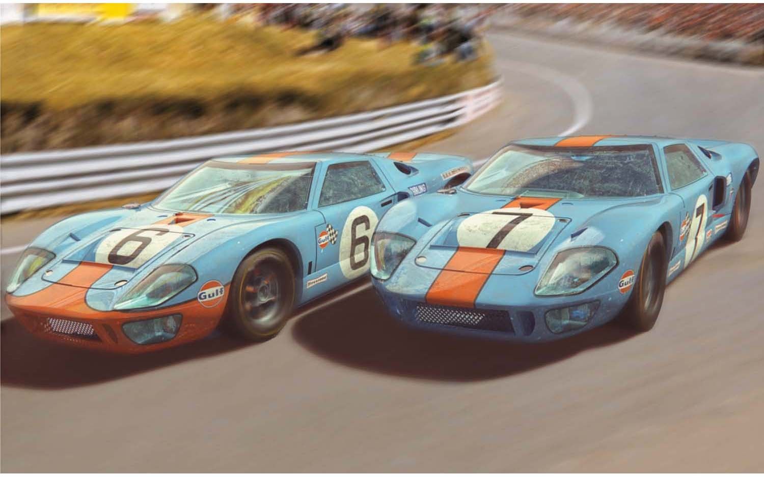 Ford GT40 1969 Gulf Twin Pack
