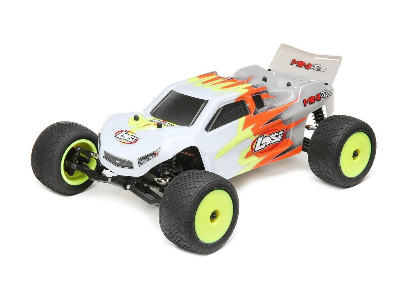Mini-T 2.0 RTR, Gray/White: 1/18 2wd