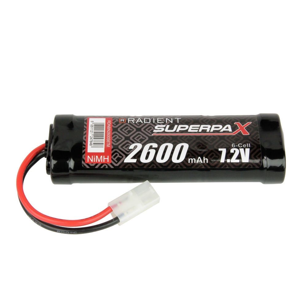 NiMH 7.2V 2600mAh SC Stick, Tamiya
