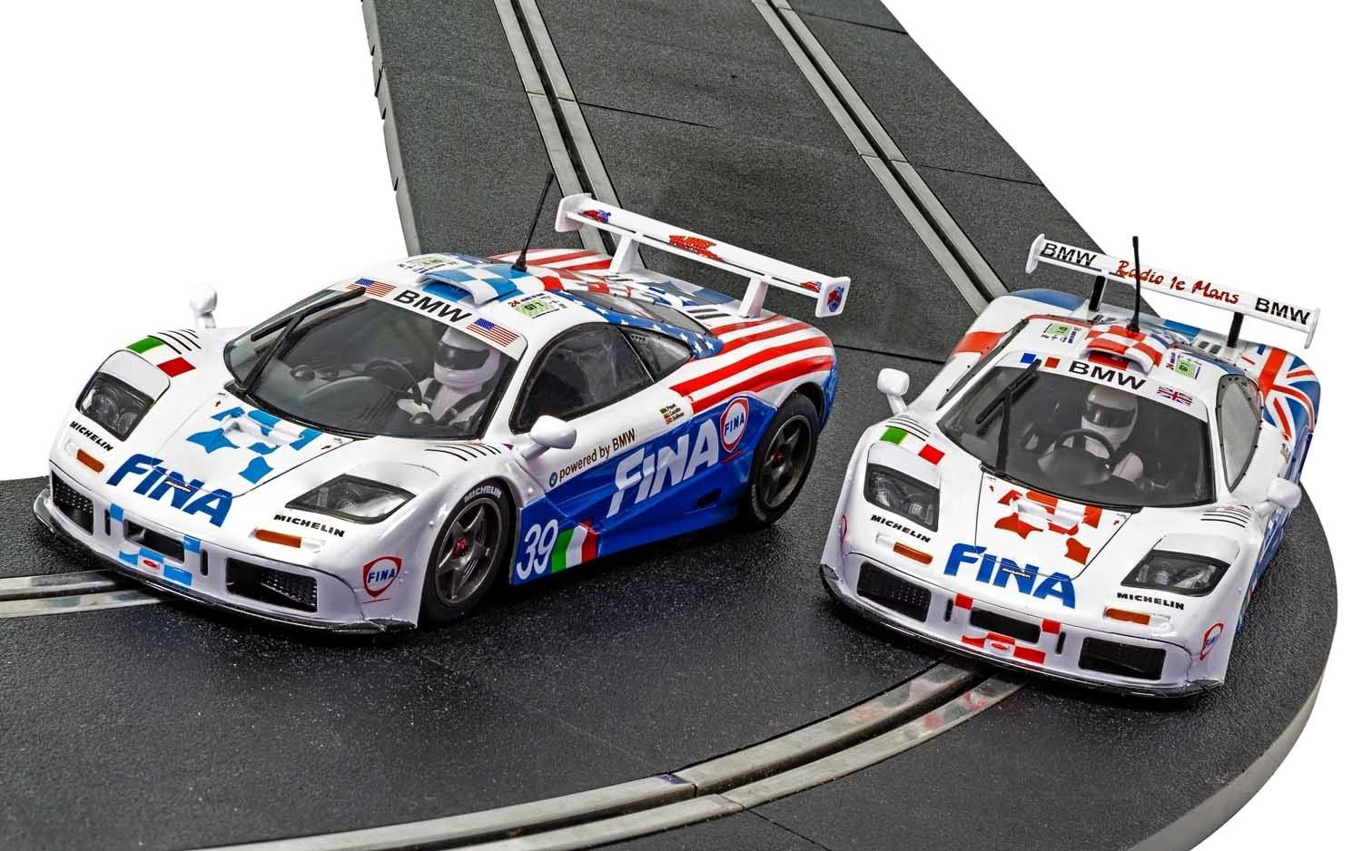 McLaren F1 GTR Fina Twin Pack Le Mans 1996