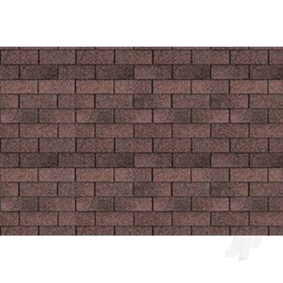 Asphalt Shingle, 1:48, O-Scale, (2 per pack)