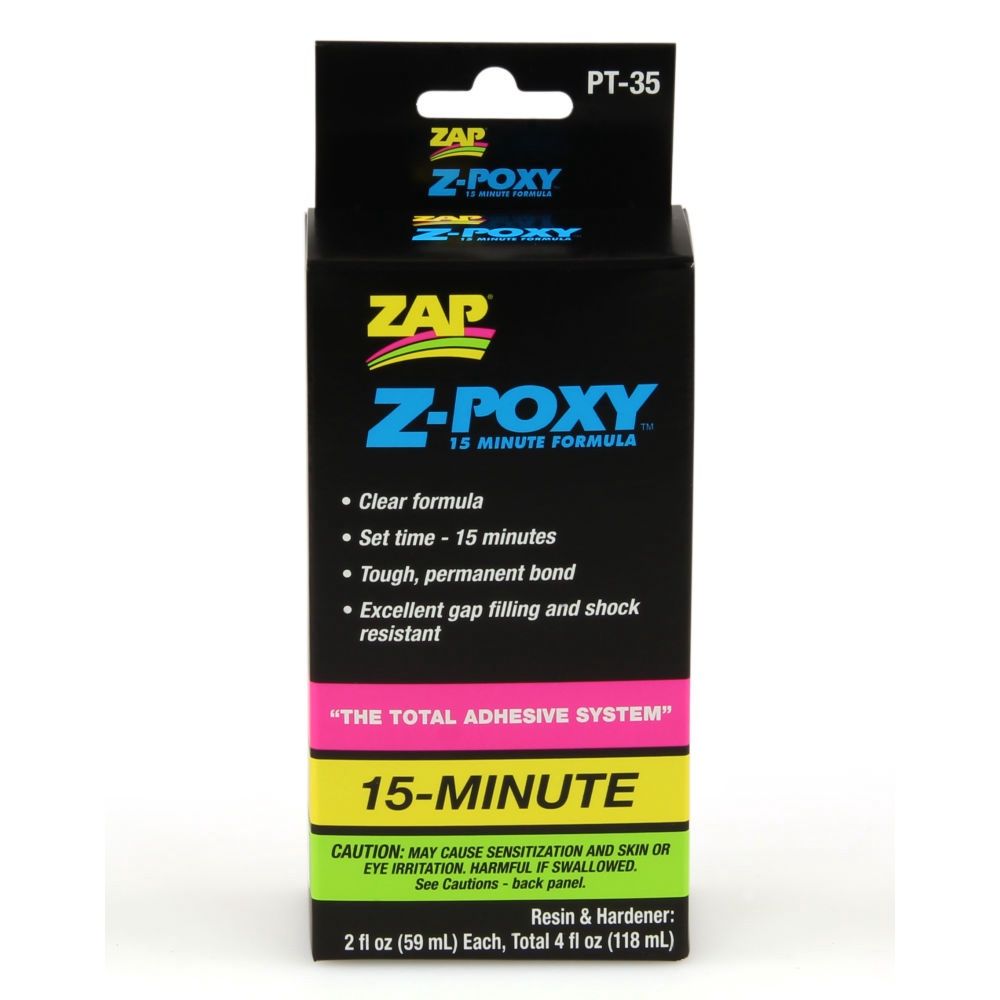Zap 15 Minute Epoxy 4oz