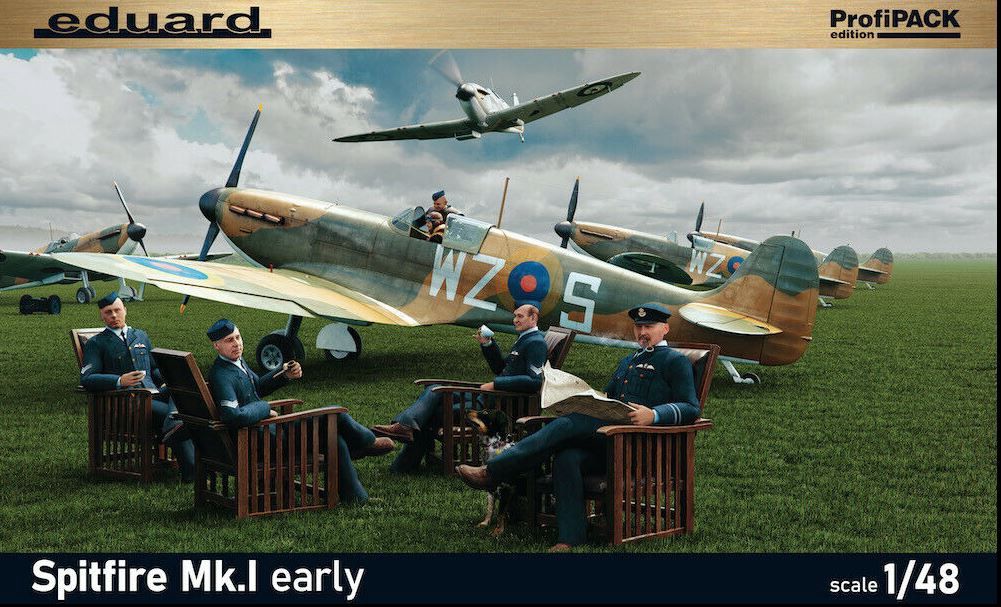 Aircraft Eduard 1/48 Supermarine Spitfire Mk.I early Profipack