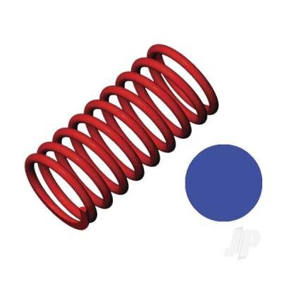 Spring, shock (Red) (GTR) (5.9 rate Blue) (std. Rear 120mm) (1 pair)