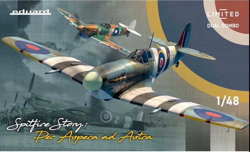 Aircraft Eduard 1/48 Spitfire Story: Per Aspera ad Astra Dual Combo