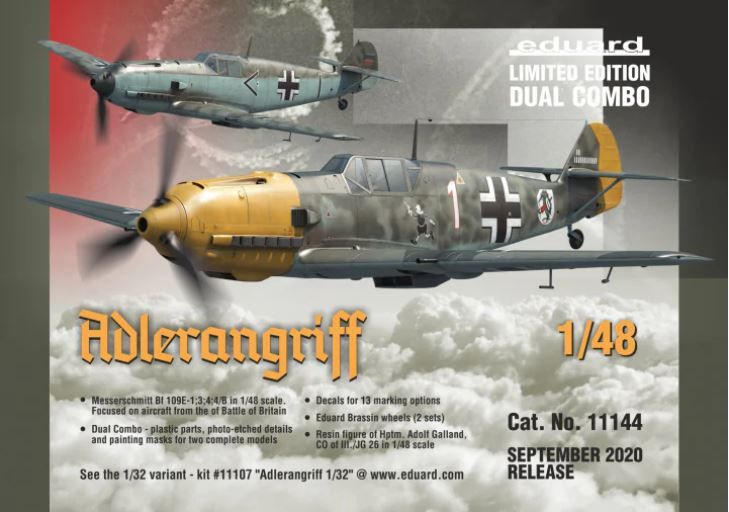Aircraft Eduard 1/48 Adlerangriff Dual Combo
