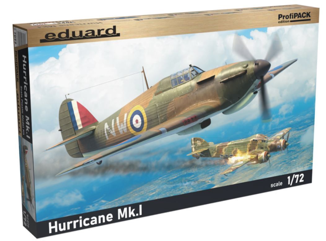 Aircraft Eduard 1/72 1/72 Hawker Hurricane Mk.I Profipack Edition