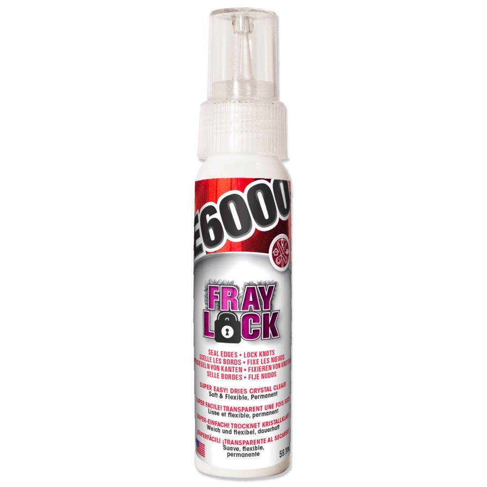 E6000 Fray Lock Clear 59.1ml (Carded)