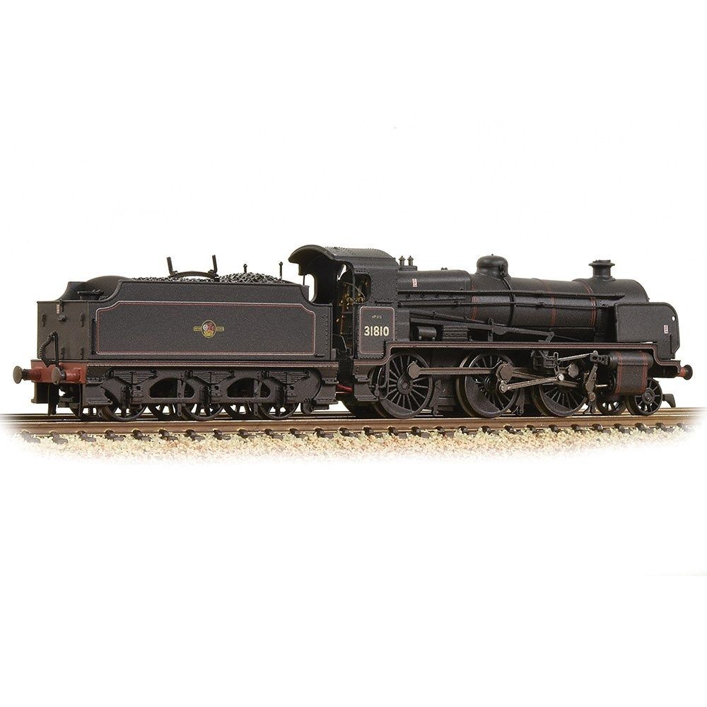 N Class 2-6-0 31810 BR Black Late Crest Weathered