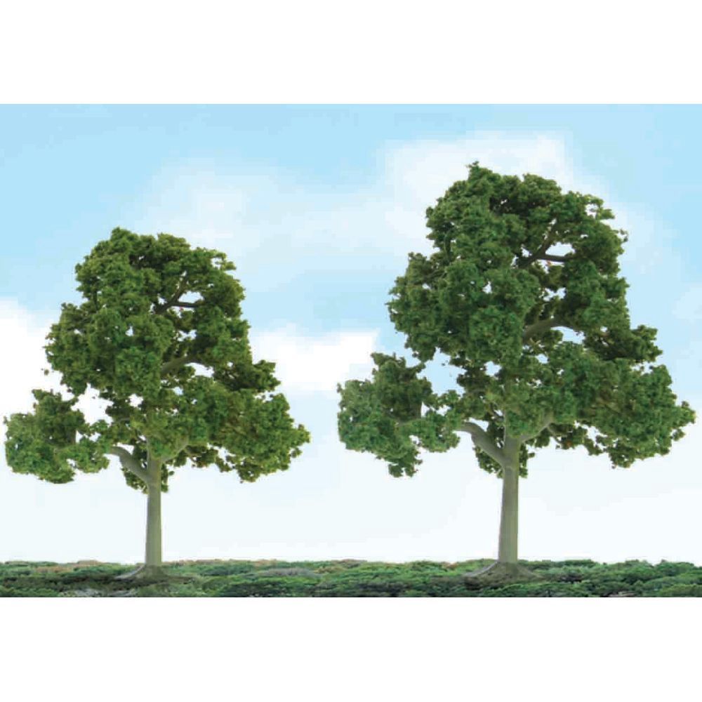 Scenic Deciduous, 3.5in to 4in, HO-Scale, (4 per pack)