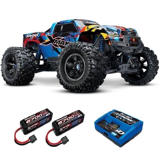 X-Maxx 1/7 4WD 8S (VXL-8S) - RTR Combo Inc Batts &amp; Chg