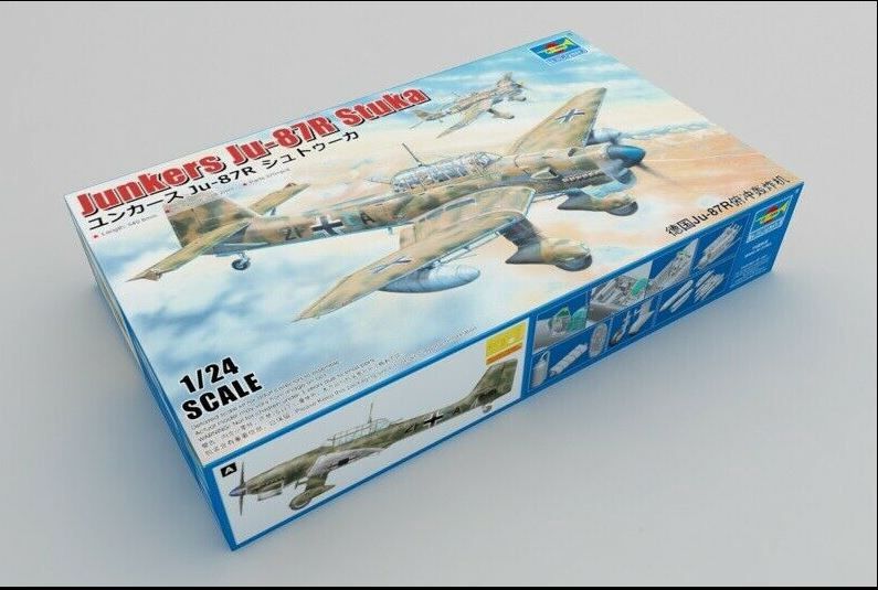 Aircraft Trumpeter 1/24 Junkers Ju-87R Stuka
