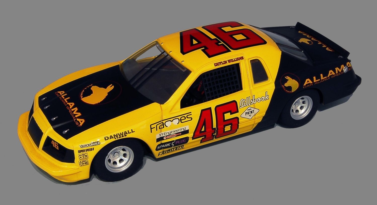 C4088 Ford Thunderbird - Yellow &amp; Black No.46