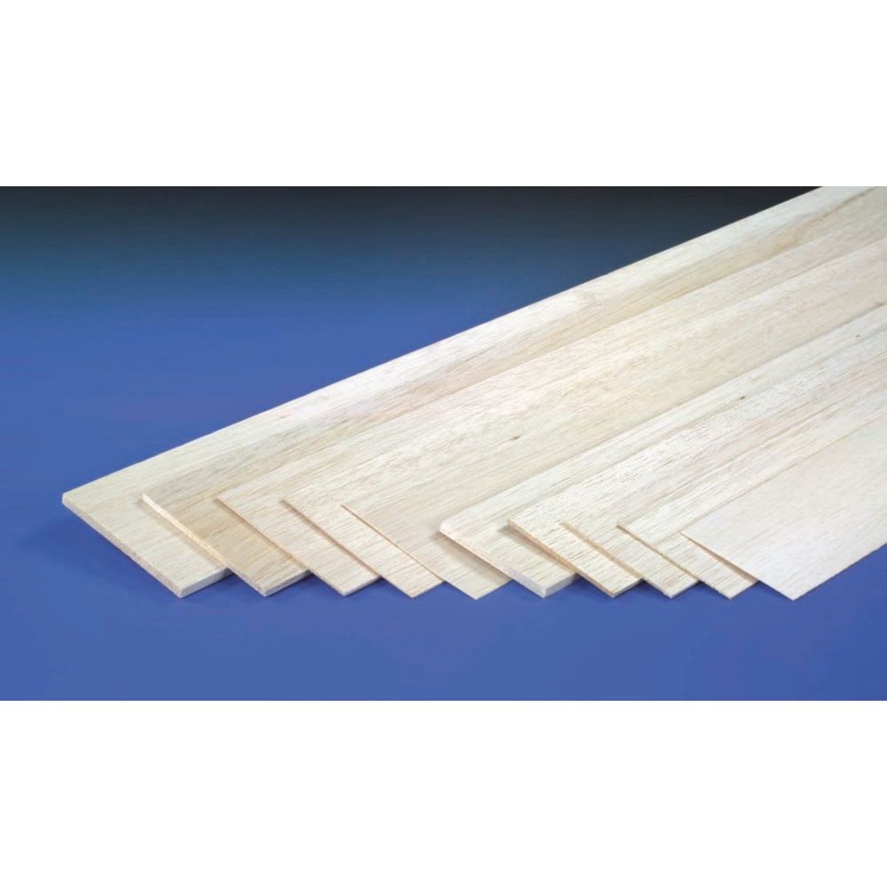 3.0mm 1mx100mm Sheet Balsa
