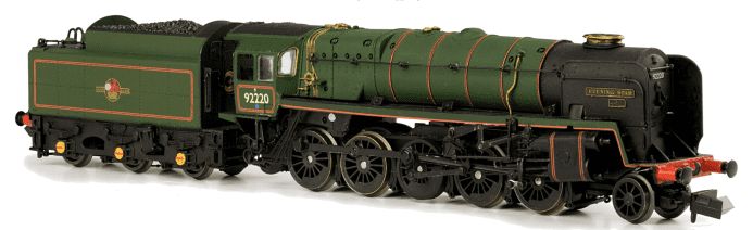 Class 9F 92220 The Pine Express Evening Star Train Pack with 4 Gresley Maroon Coaches