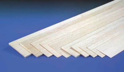 1mm x 100mm Sheet Balsa (1m long)