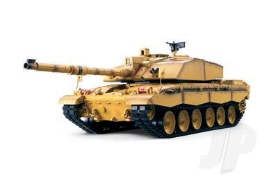 1:16 U.S. M1A2 Abrams with Infrared Battle System (2.4GHz + Shooter + Smoke + Sound + Metal Gearbox, Tracks &amp; Idler Wheels