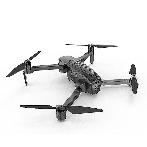 HUBSAN ZINO PRO+ FOLDING DRONE w/EXTRA BATT, STORAGE BAG