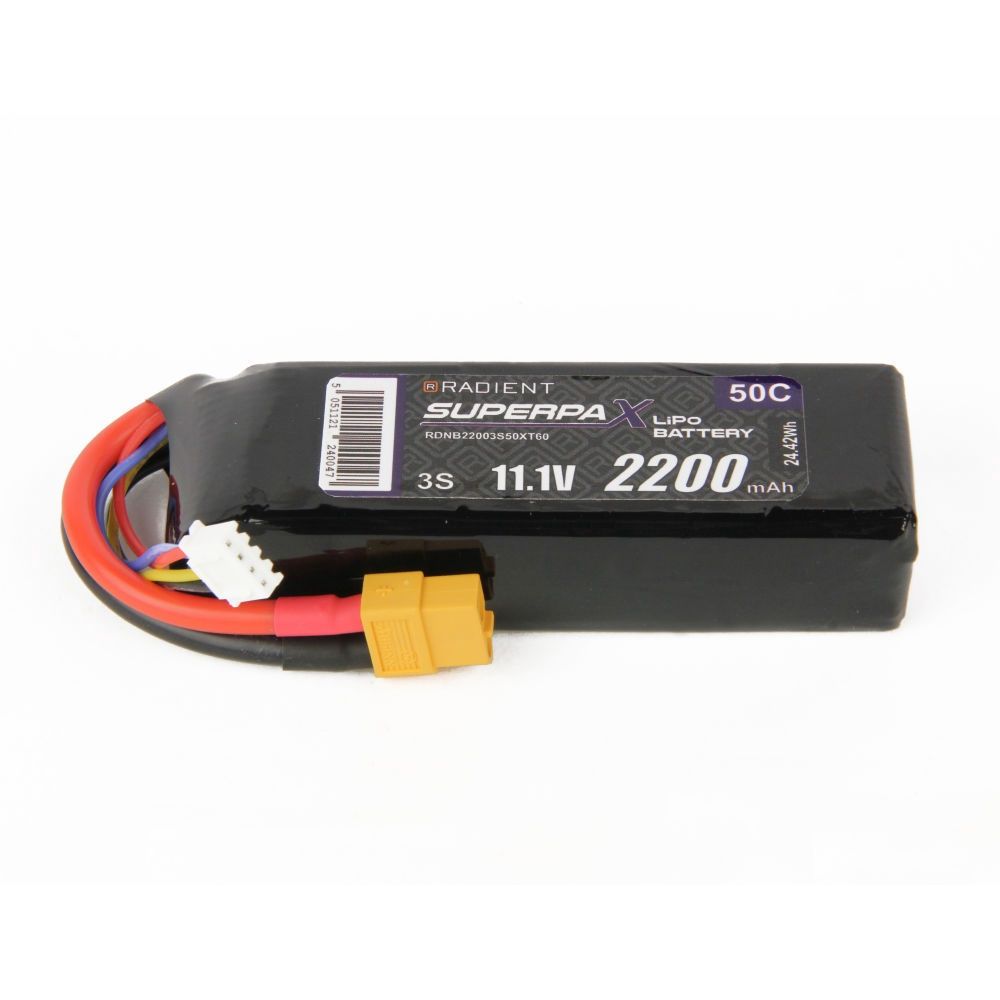 LiPo 3S 2200mAh 11.1V 50C XT60
