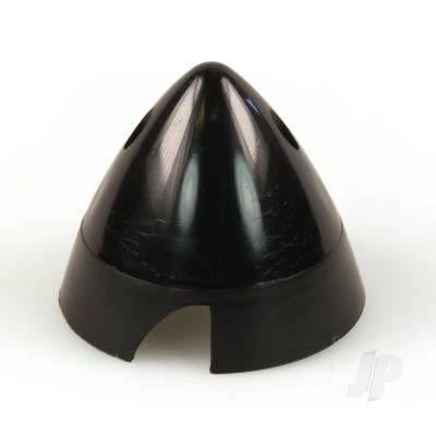 2 3/4in (69mm) Black Nylon Spinner