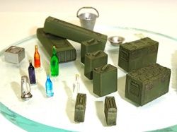 Military Asuka 1/35 WWII British Army Accessories Set