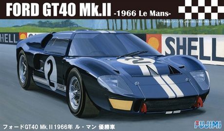 Cars, Bikes and Trucks Fujimi 1/24 Ford GT40 Mk.II 1966 Le Mans Winner