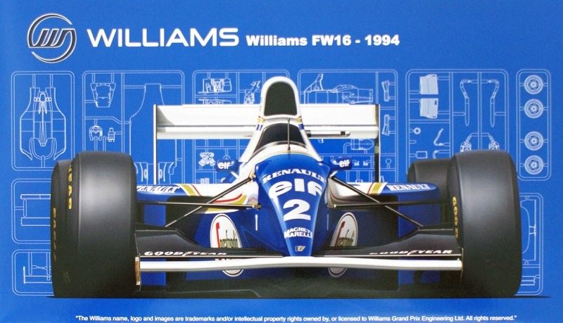 Cars, Bikes and Trucks Fujimi 1/24 Williams FW16 Renault 1994