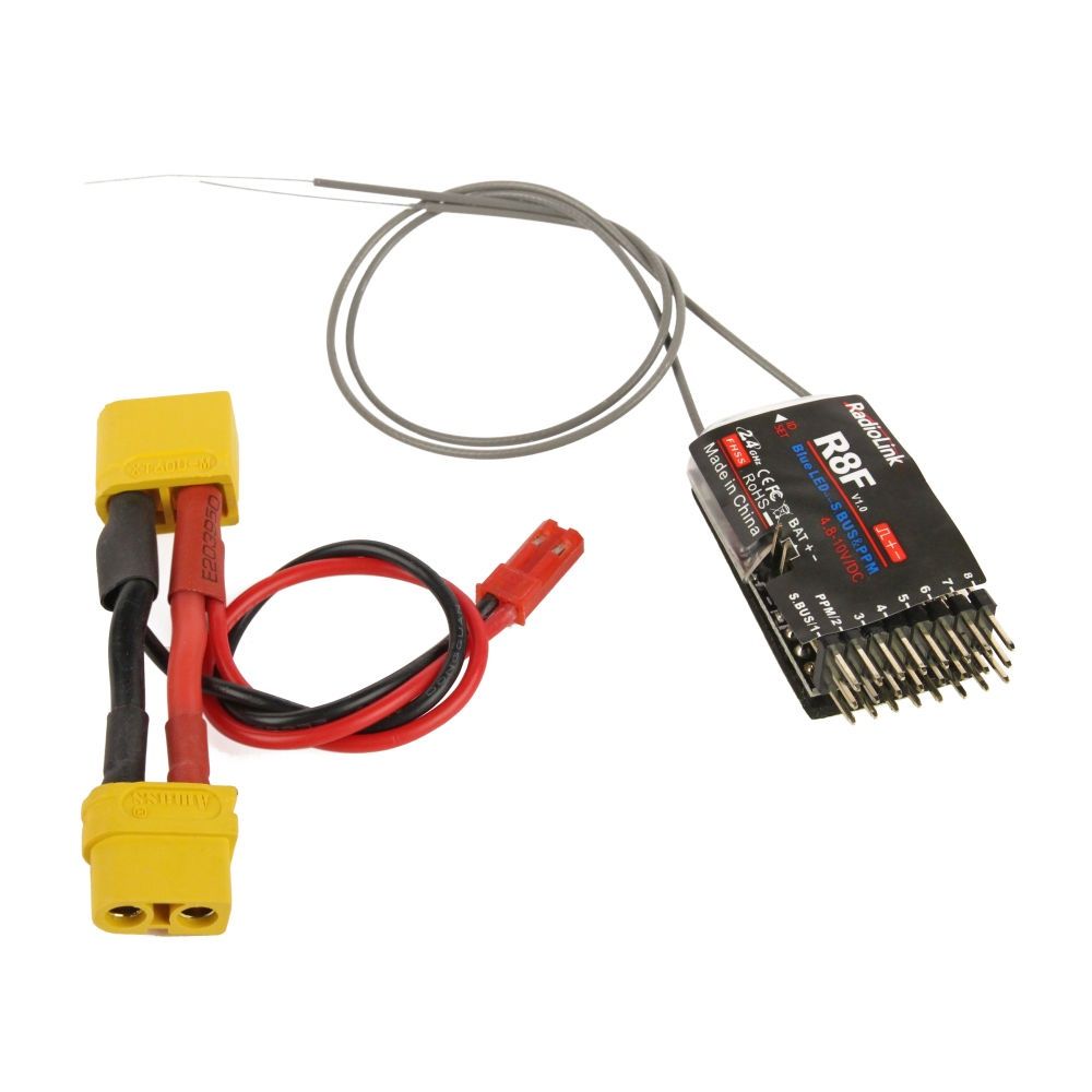 R8F 2.4GHz 8-Channel Receiver