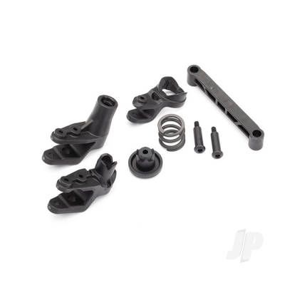 Steering bell cranks / bell crank support / servo saver / servo saver spring / draglink / 3x20mm shoulder screws (2pcs)