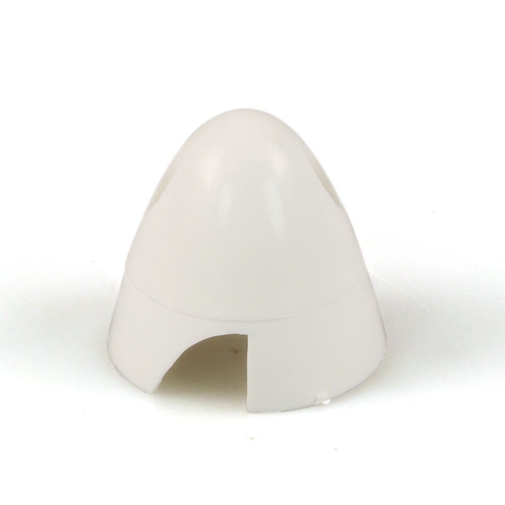 1 3/4in (44mm) White Nylon Spinner