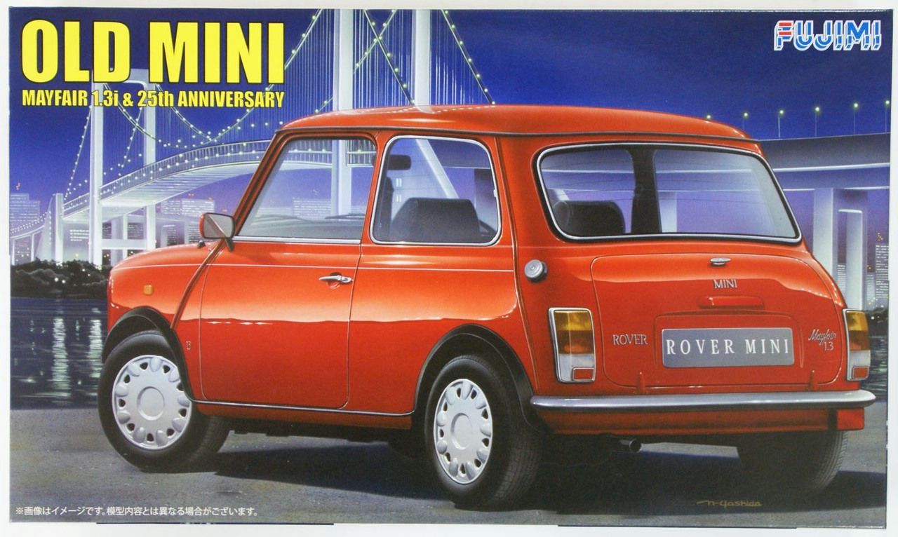 Cars, Bikes and Trucks Fujimi 1/24 Classic Mini Mayfair 1.3i 25th Anniversary