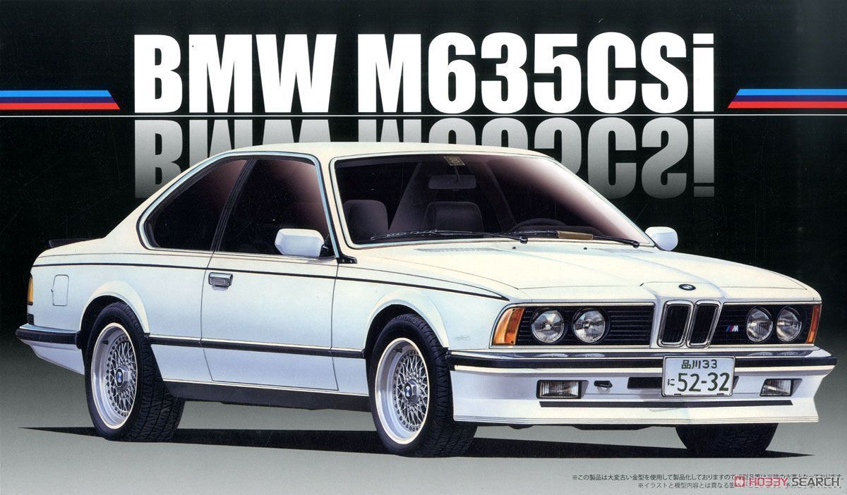 Cars, Bikes and Trucks Fujimi 1/24 BMW M635CSi