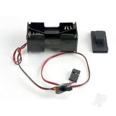 Battery holder with on / off switch / rubber on / off switch cover