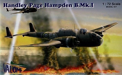 Aircraft Valom 1/72 Handley-Page Hampden Mk.I RAF