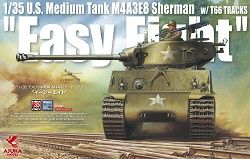 Military Asuka 1/35 M4A3E8 Sherman 'Easy Eight'