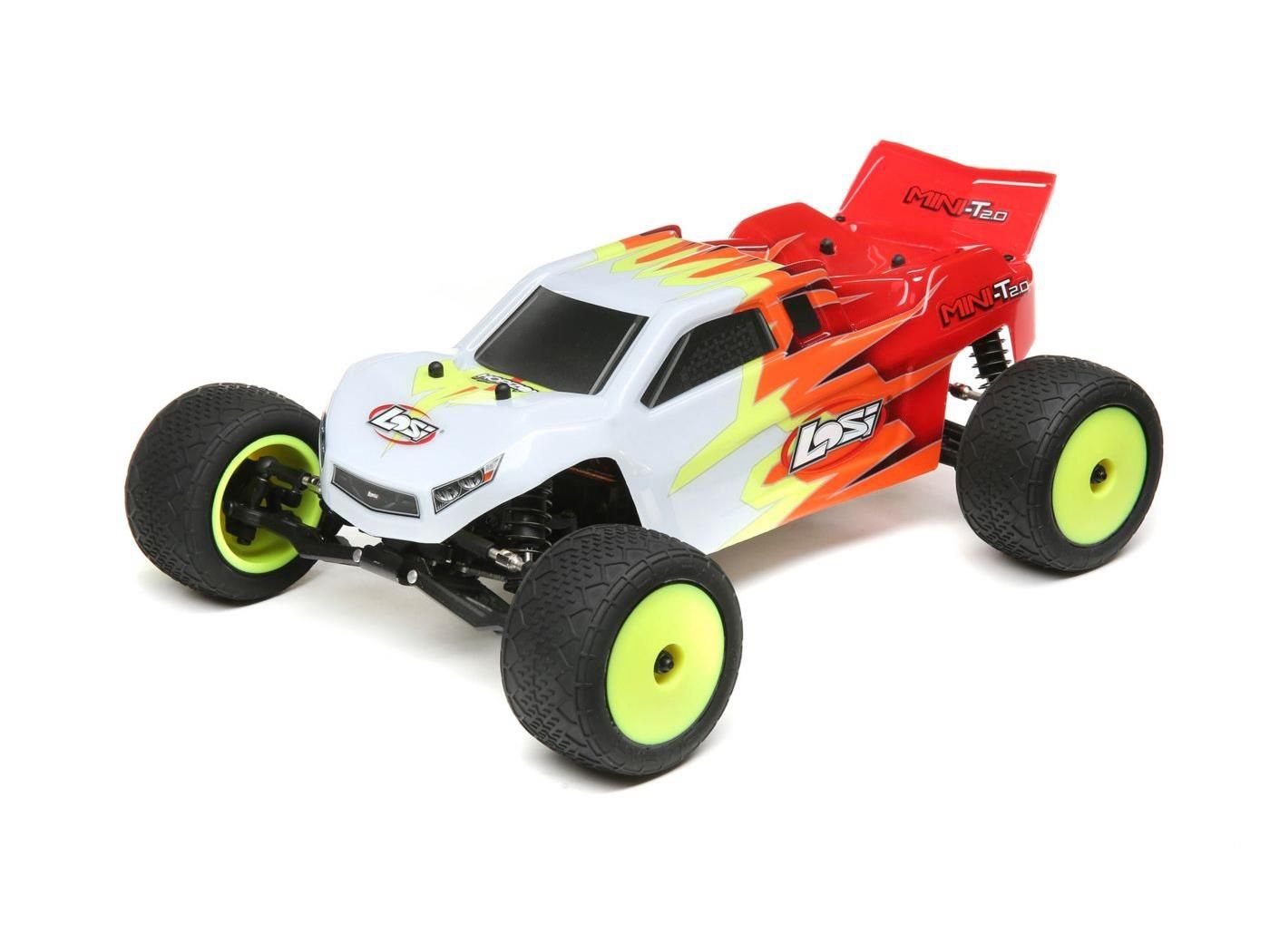 Mini-T 2.0 RTR, Red/White: 1/18 2wd