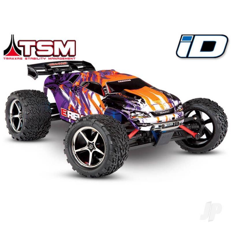Purple E-Revo VXL 1:16 4X4 Racing Monster Truck (+ TQi ,TSM, VXL-3m, Velineon 380, 6-Cell NiMH, DC Charger)