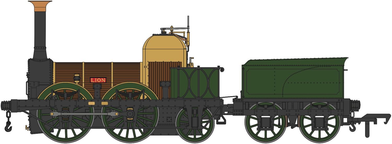 Liverpool &amp; Manchester Railway ‘Lion’ (1980 condition)