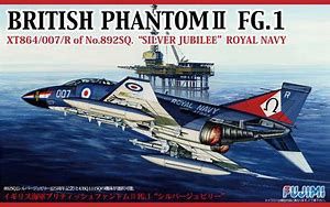 Aircraft Fujimi 1/72 British Phantom FG.1 Royal Navy "Silver Jubilee"