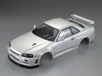 KILLERBODY NISSAN SKYLINE R34 195MM FINISHED BODY-WHITE
